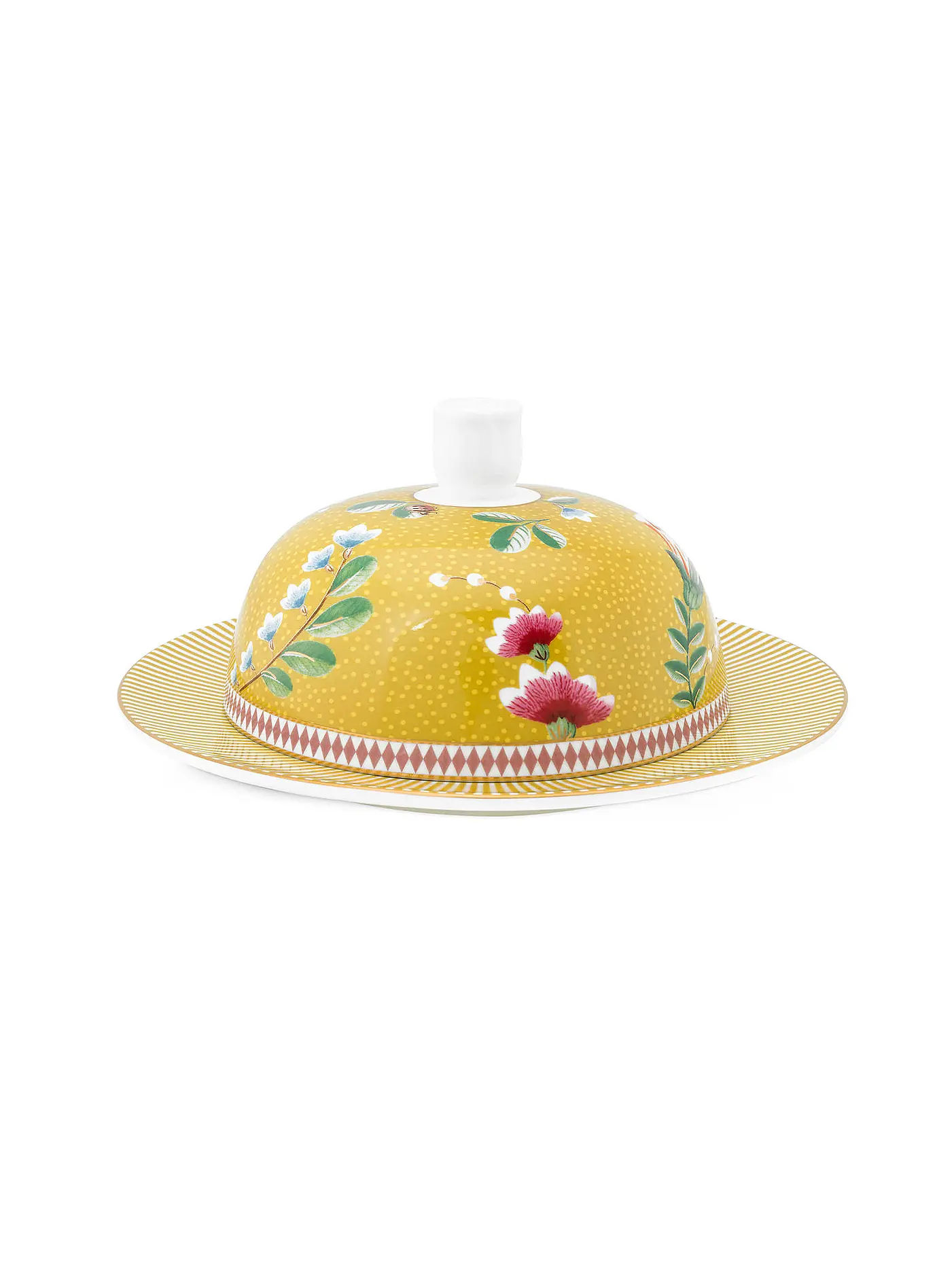 PIP STUDIO | Butterdose rund LA MAJORELLE 17x8cm Gelb | 